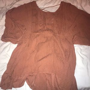 American Eagle crossback, batwing blouse